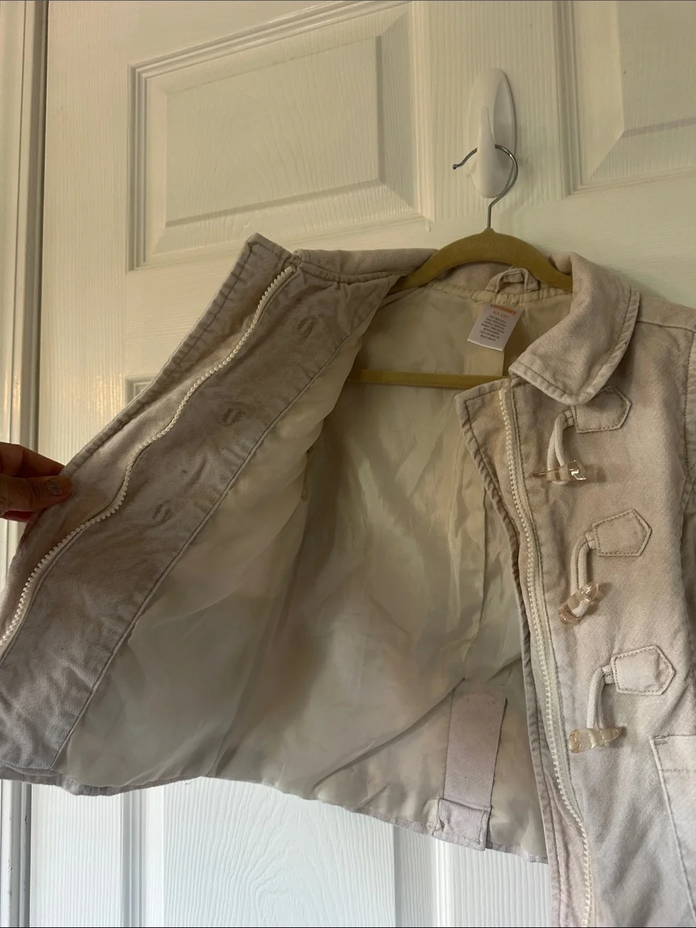 Gymboree Light Beige Toggle Pea Coat